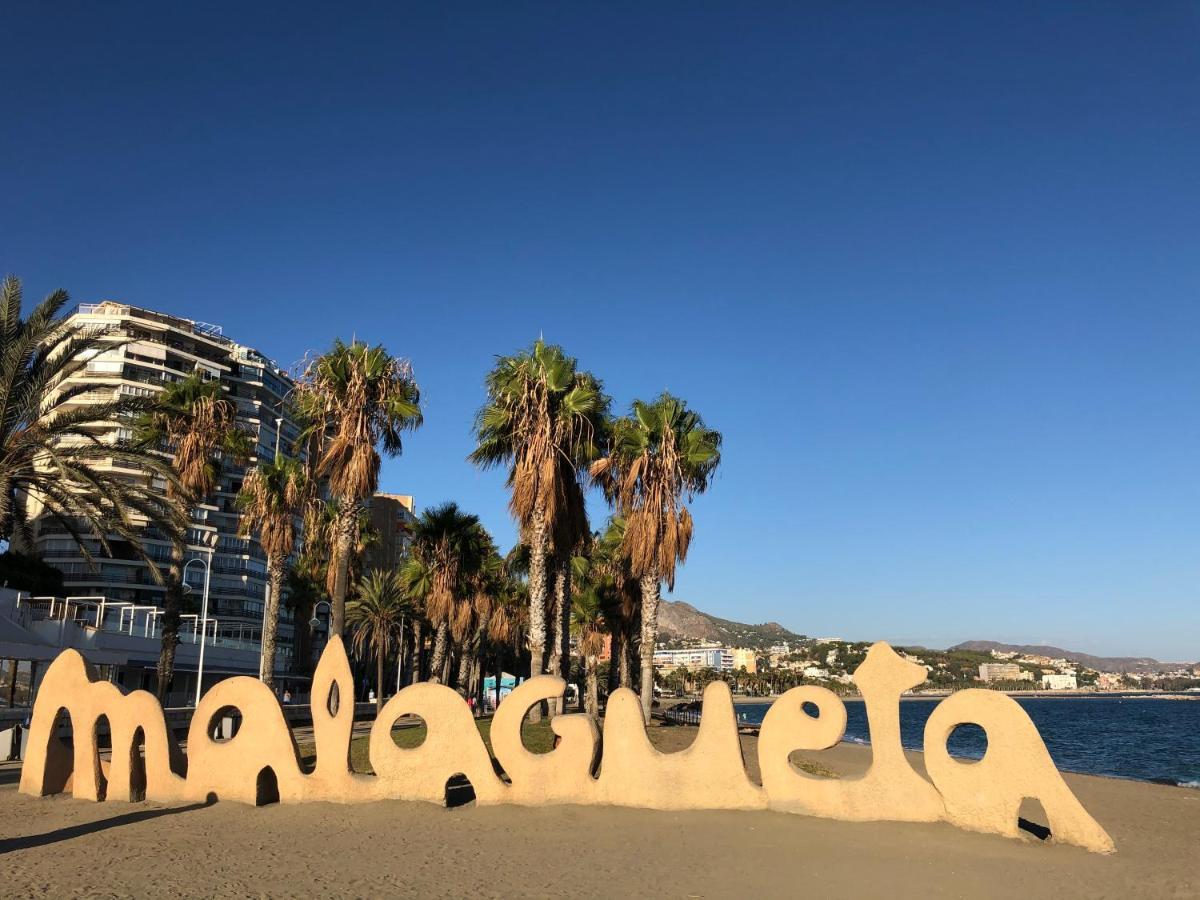 Malaga Playa Centro Ideal Familia Y Amigos Экстерьер фото